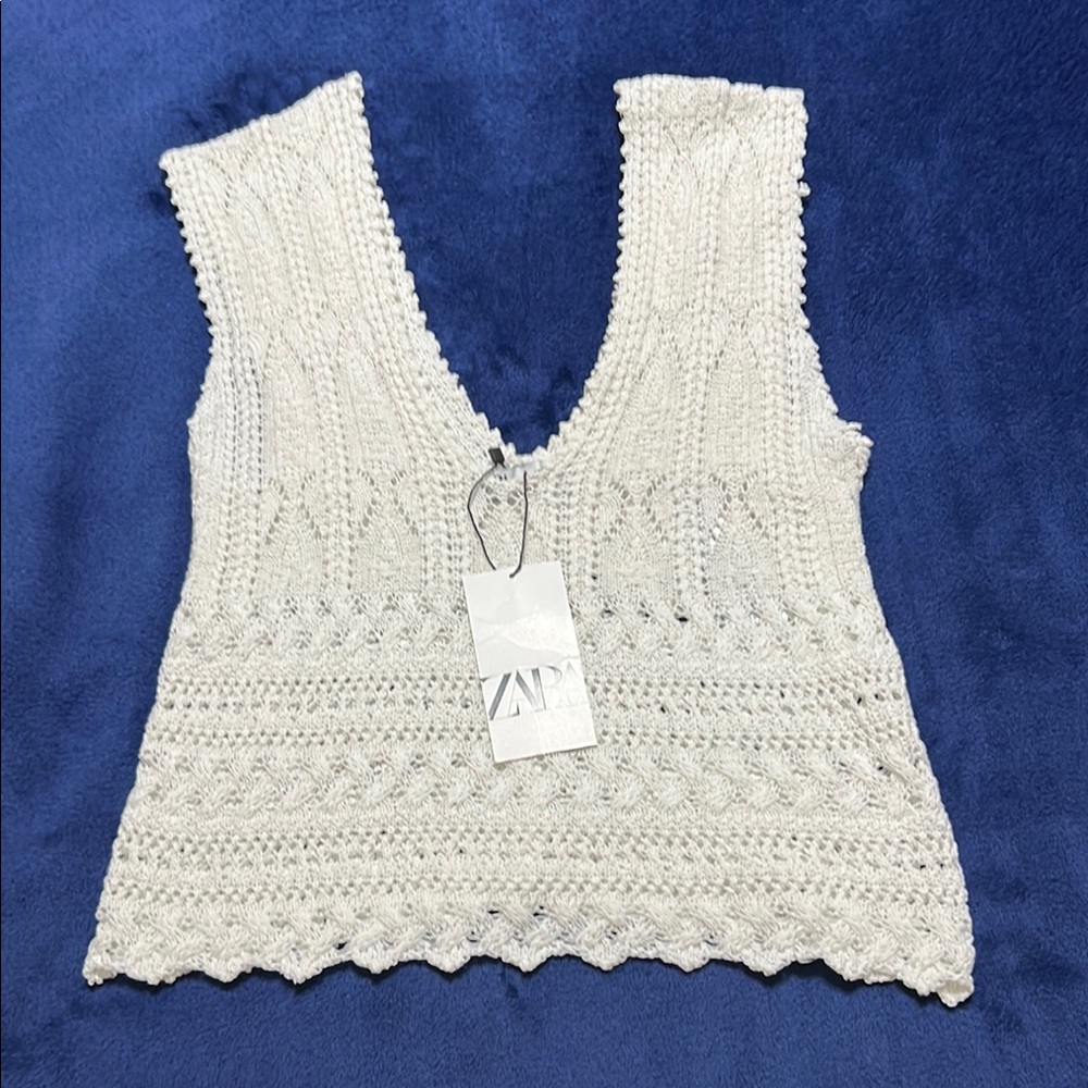 Zara Crochet Top